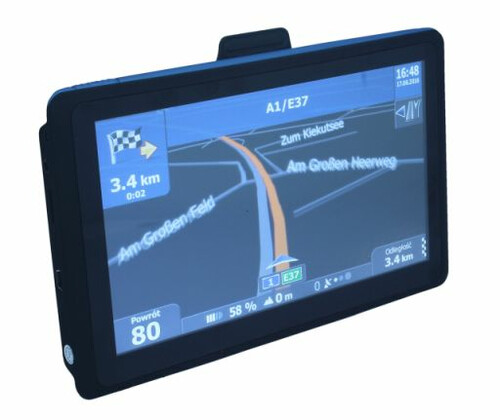 Nawigacja GPS MEDIATEC 7 widok z przodu