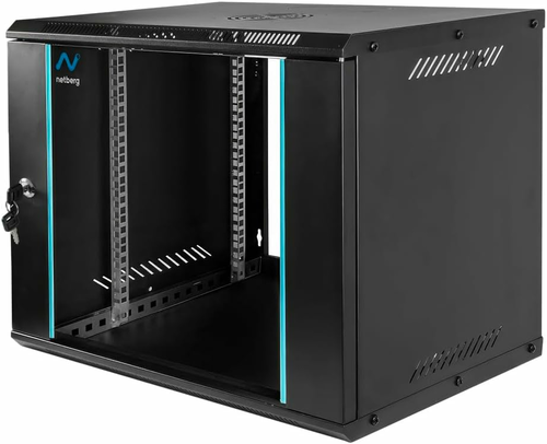 Netberg BASIC Szafa Rack 19'' 9U wisząca 60x40x46,3 cm, czarna