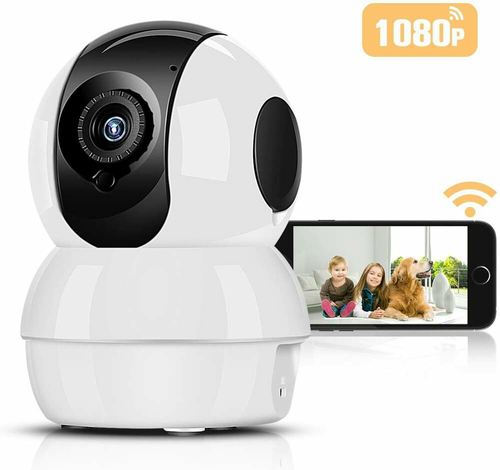 Niania elektroniczna IP Hommie RW12 1080P FHD widok z telefonu