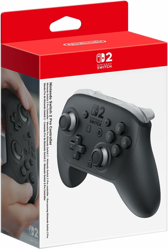 Nintendo Switch 2 Pro Controller – bezprzewodowy kontroler z HD Rumble 2, czarny