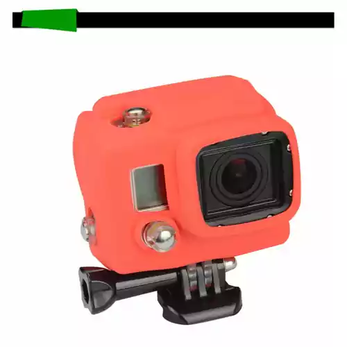 Obudowa ochronna futerał do GoPro hero 3 silikon widok z przodu