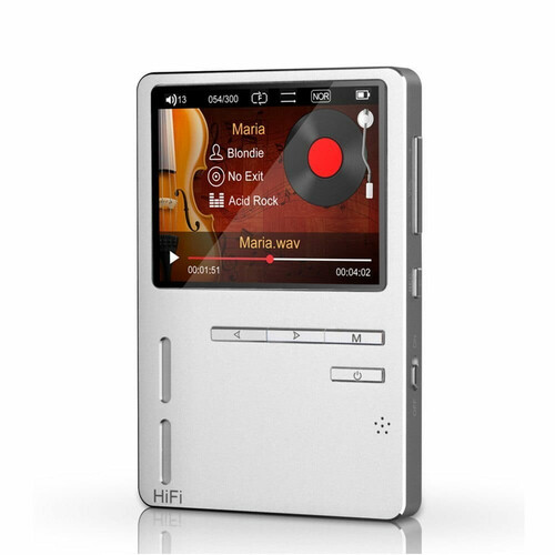 Odtwarzacz multimedialny MP3 MP4 HiFi X6 widok z przodu