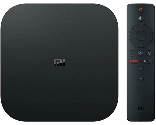 Odtwarzacz multimedialny tuner TV Box Xiaomi Mi Box S 4K 2/8GB widok z przodu