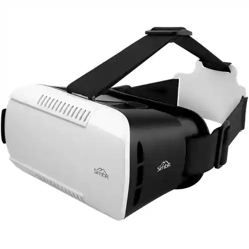 Okulary gogle Simbr 3D virtual reality 360 VR Box 2.0 widok z boku