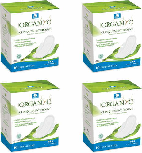 Organyc Podpaski dzienne ze 100% bawełny organicznej 40 szt.