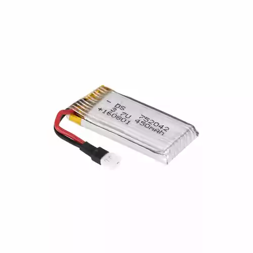 Oryginalna bateria GoolRC T5 3,7V 450 mAh LiPO RM6611 widok z przodu