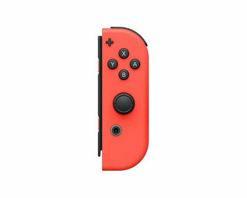 Oryginalny kontroler Nintendo Switch Joy-Con prawy czerwony widok z przodu