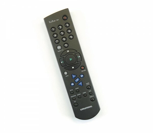 Oryginalny pilot do Grundig Tele Pilot 90V Magnetowid widok z przodu.