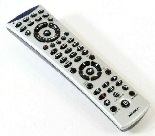 Oryginalny pilot do Medion 20016398 TV DVD widok z przodu.