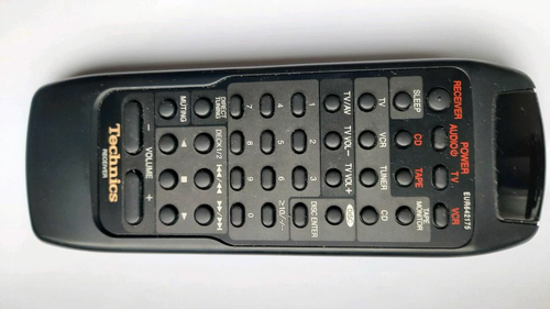 Oryginalny pilot do TECHNICS EUR642175 widok z przodu.