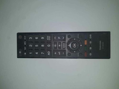 Oryginalny pilot do telewizora TOSHIBA CT-90326 widok z przodu