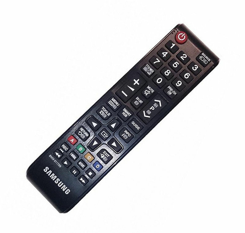Oryginalny pilot do TV Samsung BN59-01175N UE55JU6650 widok z przodu.