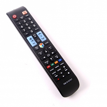 Oryginalny pilot do TV Samsung RM-D1078+ widok z przodu.