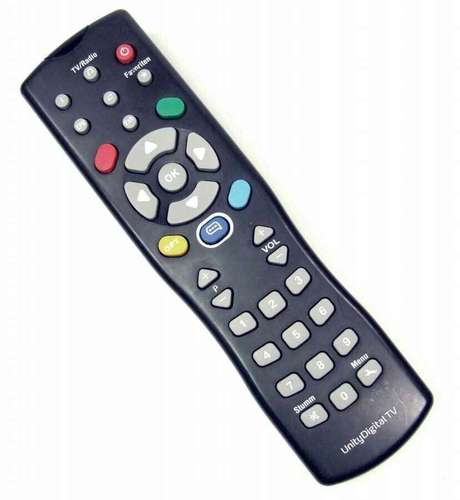 Oryginalny pilot do UnityDigital TV widok z przodu.