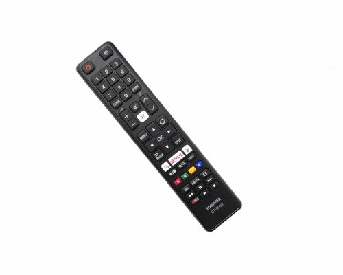 Oryginalny pilot Toshiba CT-8053 Smart TV Netflix widok z góry