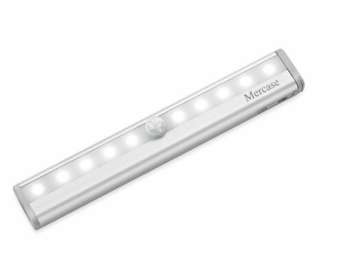 Oświetlenie podszafkowe LED Mercase L0406-W 10 LED widok z przodu