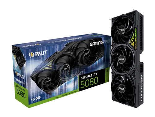 Palit GeForce RTX 5080 GamingPro 16GB – karta graficzna RTX 5080 16 GB GDDR7