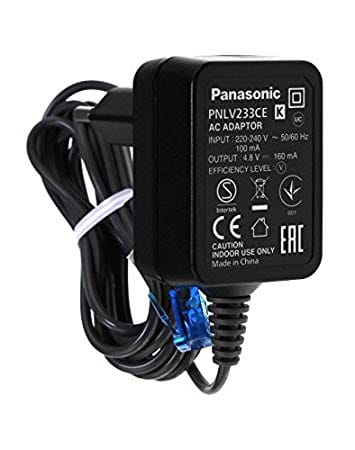 Panasonic PNLV233CEKZ zasilacz 4,8V 160mA do telefonów DECT widok z przodu
