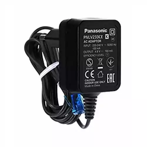 Panasonic PNLV233CEKZ zasilacz 4,8V 160mA do telefonów DECT widok z przodu