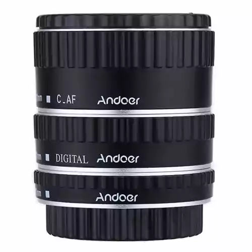 Pierścienie pośrednie adapter do Canon EOS EF EF-S 60D 7D 5D II 550D AF widok z przodu