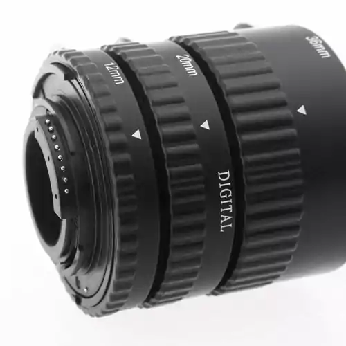 Pierścienie pośrednie adapter N-AF do Nikon D7100 D5200 D3200 D800 widok złącza