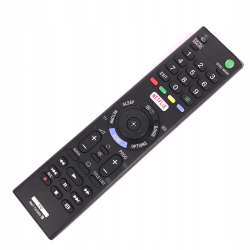 Pilot do TV Sony RMT-TX102D zamiennik widok z przodu
