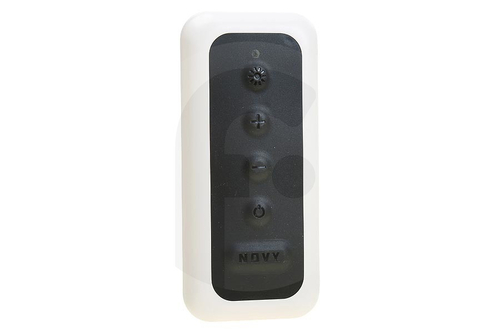 Pilot kontroler do sterowania okapem NOVY 840029 widok z przodu.