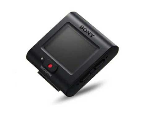 Pilot zdalnego sterowania Sony RM-LVR3 FDR-X3000R HDR-AS300R HDR-AS50R AS50 widok z przodu