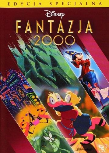 Płyta DVD Fantasia 2000 (Disney) widok z przodu