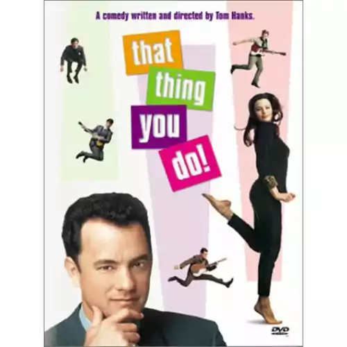 Płyta DVD film Szaleństwa młodości That Thing You Do 1996 DE widok z przodu.