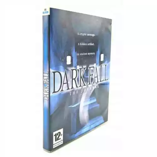 Płyta kompakotwa gra Dark Fall the Journal PC CD-ROM widok z przodu.