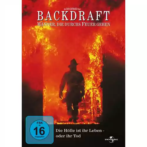 Płyta kompaktowa Backdraft männer die durchs feuer gehen DVD widok z przodu.