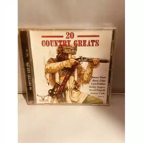 Płyta kompaktowa Country Greats Jimmy Dean CD widok z przodu.