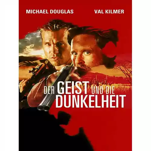 Płyta kompaktowa Der Geist und die Dunkelheit Val Kilmer CD widok z przodu.
