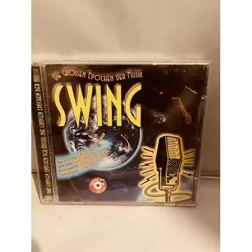 Płyta kompaktowa Die Grossen Epochen der Musik SWING CD widok z przodu.