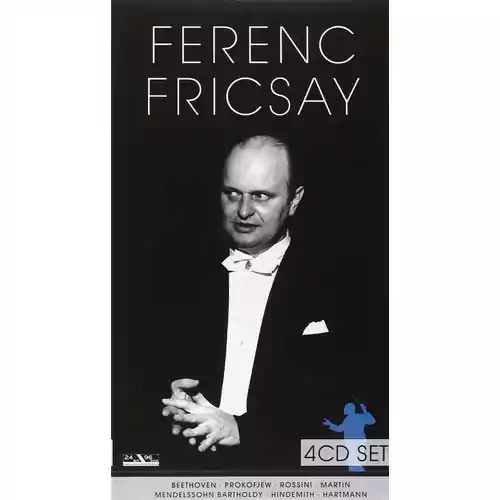 Płyta kompaktowa FERENC FRICSAY DVD widok z przodu.