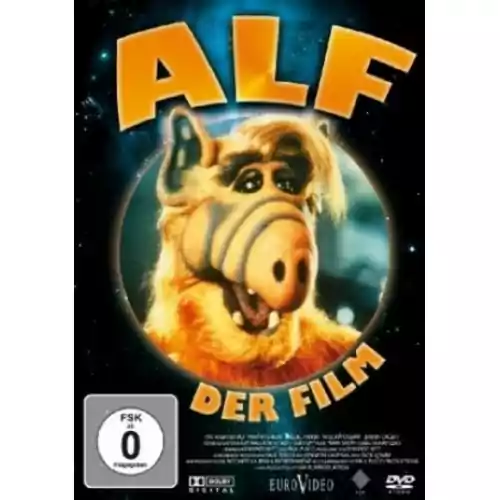 Płyta kompaktowa film Alf Der Film DVD widok z przodu.