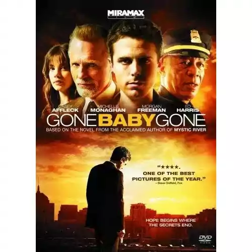 Płyta kompaktowa Gone Baby Gone Monsters DVD widok z przodu.