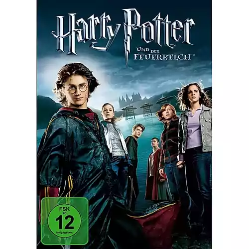 Płyta kompaktowa Harry Potter und der Feuerkelch DVD widok z przodu.