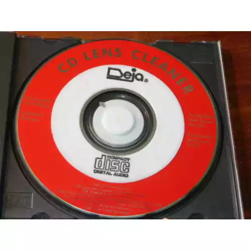 Płyta kompaktowa muzyka CD Lens Cleaner CD widok z przodu.