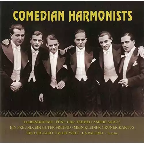 Płyta kompaktowa muzyka Comedian Harmonists CD widok z przodu.