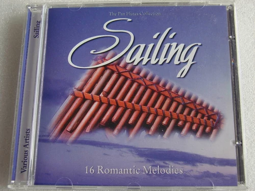 Płyta kompaktowa muzyka Sailing 16 Romantic Melodies CD widok z przodu.