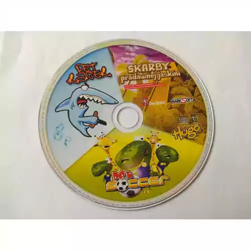 Płyta kompaktowa Pro-Cent Games 1 Spiel nur 1 Cent CD widok z przodu.