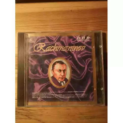 Płyta kompaktowa Rachmaninov CD widok z przodu.