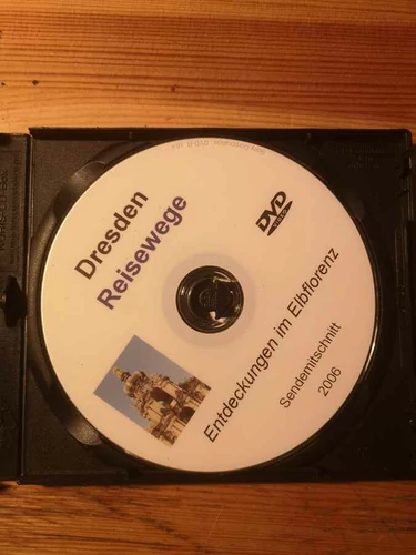 Płyta kompaktowa SR Reisenwege Dresden DVD widok z przodu.