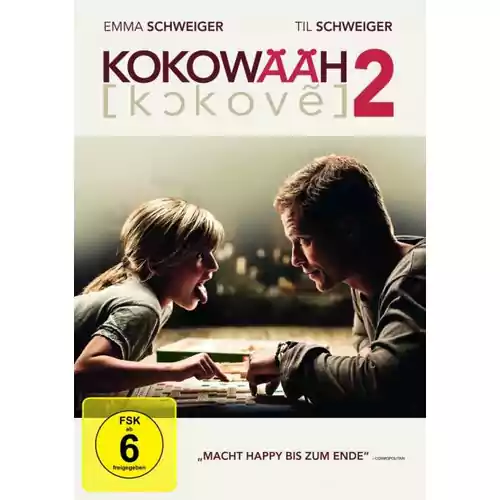 Płyta kompaktowa Tata do pary Kokowääh 2 DVD widok z przodu.