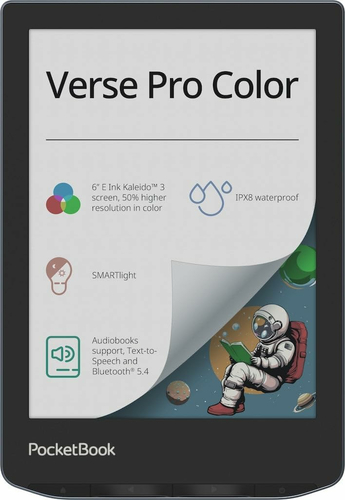 PocketBook Verse Pro Color – kolorowy czytnik e-booków 6 cali