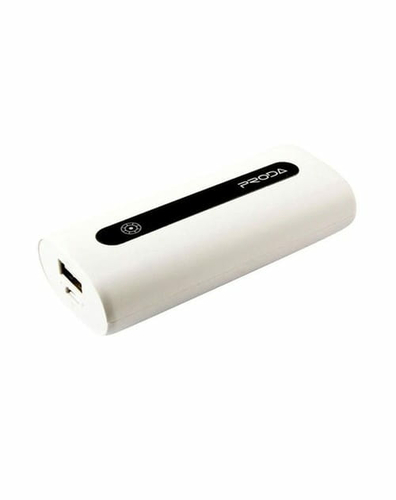 Powerbank Remax proda 5000mAh biały widok z boku