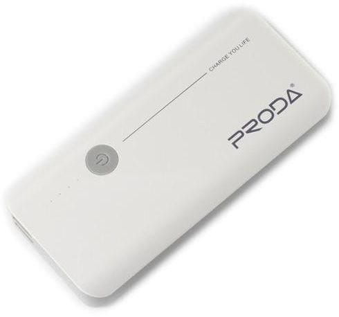 Powerbank Remax Proda V10 20000mAh biały widok zprzodu