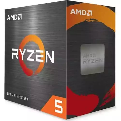 Procesor AMD Ryzen 5 5600X 3.7GHz 32 MB (100-100000065BOX) widok z lewej strony